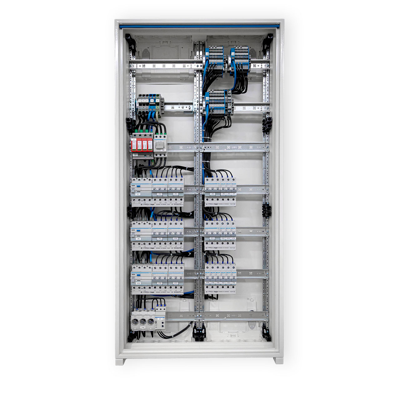 Schaltschrank Maßanfertigung offene Installation